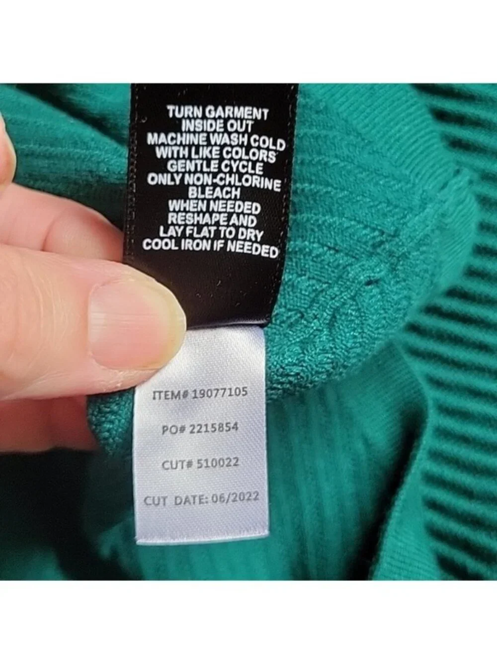 Torrid Dark Green Keyhole Grommet Neckline 3/4 Sleeve Knit Bodycon Dress Size 4